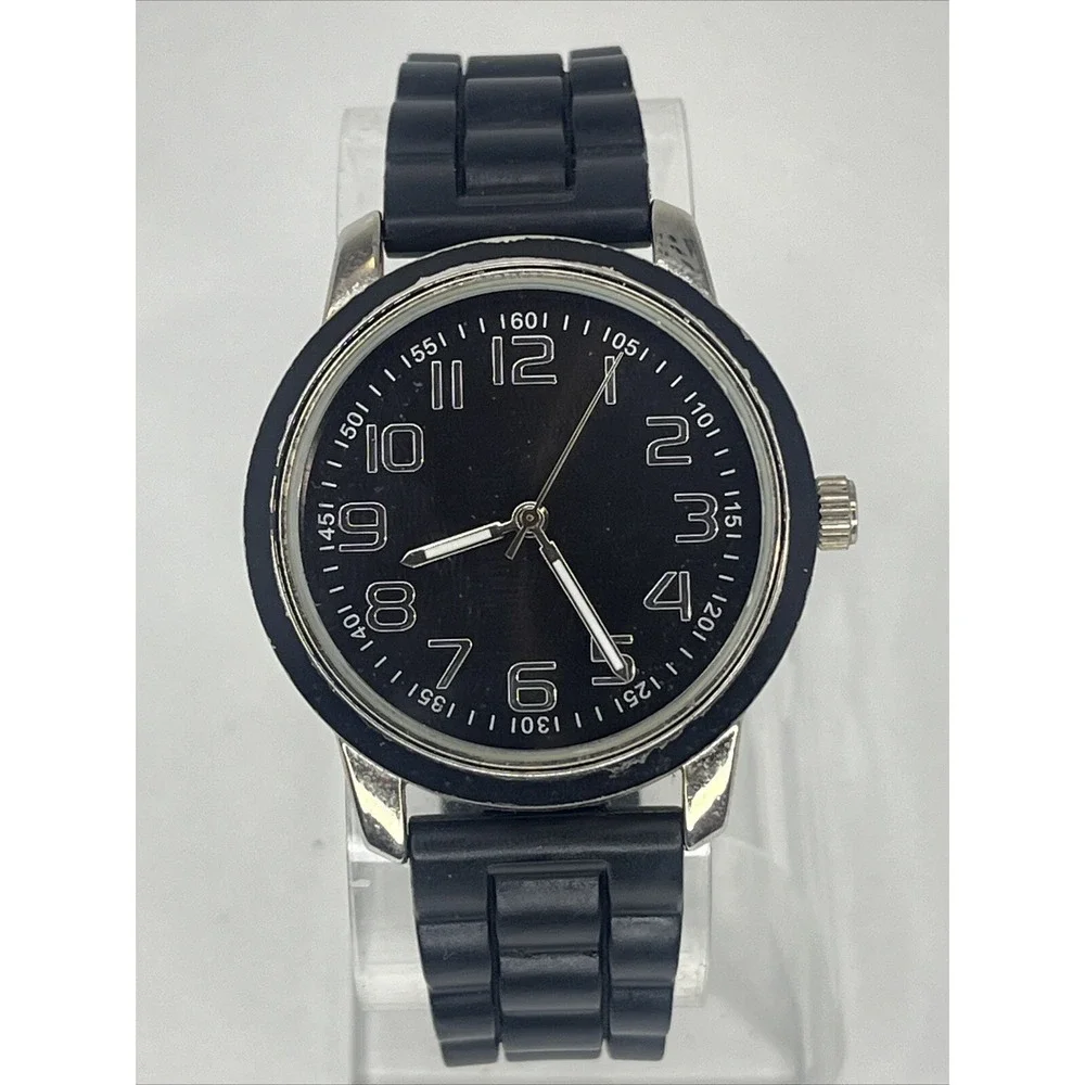 Xhilaration‎ Women's Quartz Watch Black Dial 38mm Case- New Battery